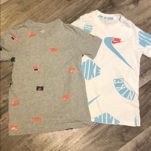 2 boys small Nike tshirts